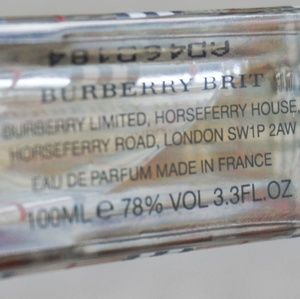 Burberry Other - Burberry Brit Women's Eau de Parfum 3.3 oz Burberry Other - Burberry Brit Women's Eau de Parfum 3.3 oz